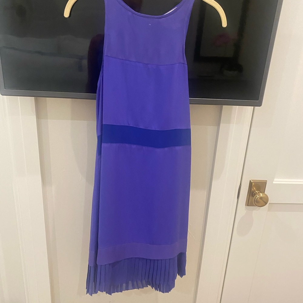 Darling blue/purple Artelier Nicole Miller dress size 2